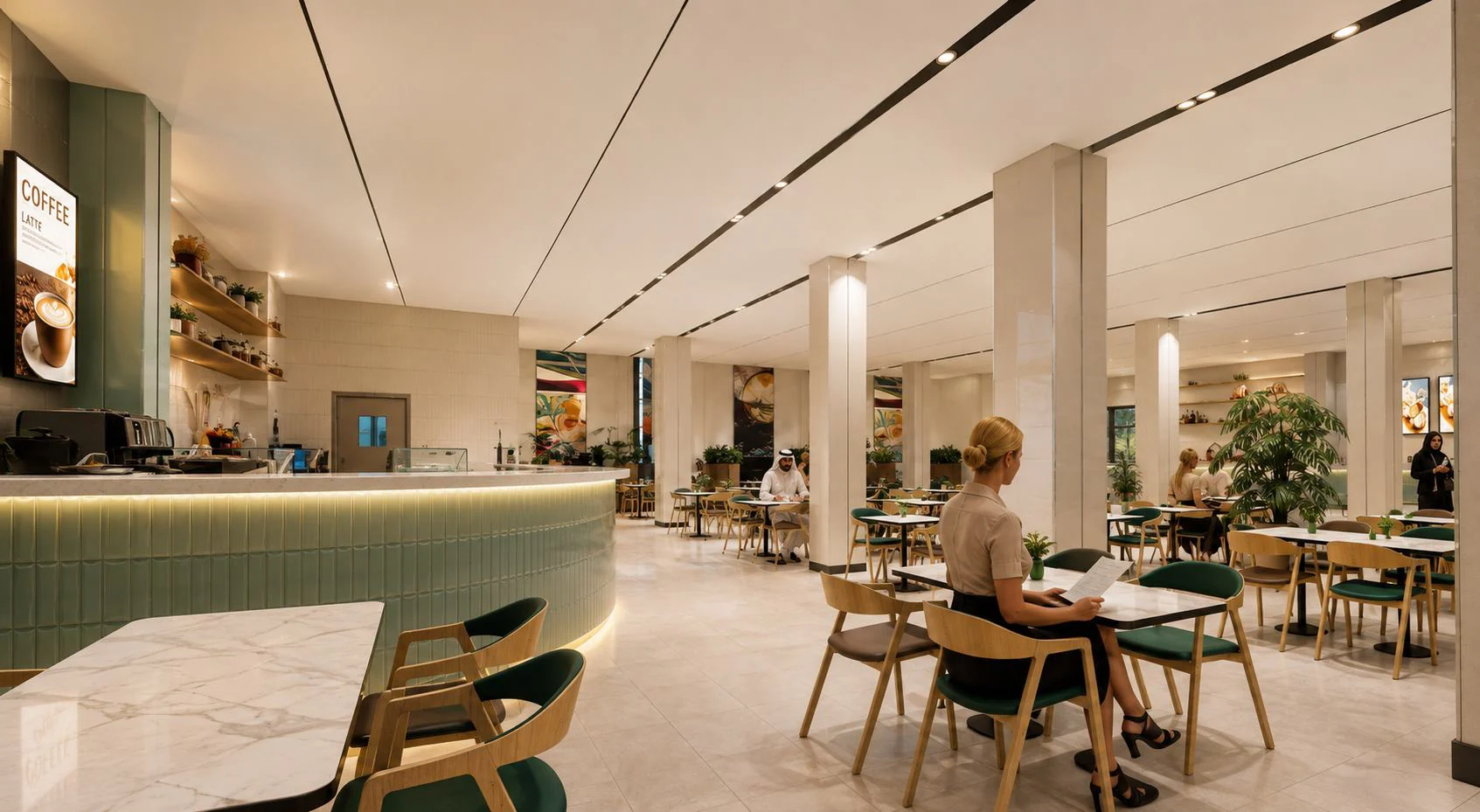 Food and leisure area