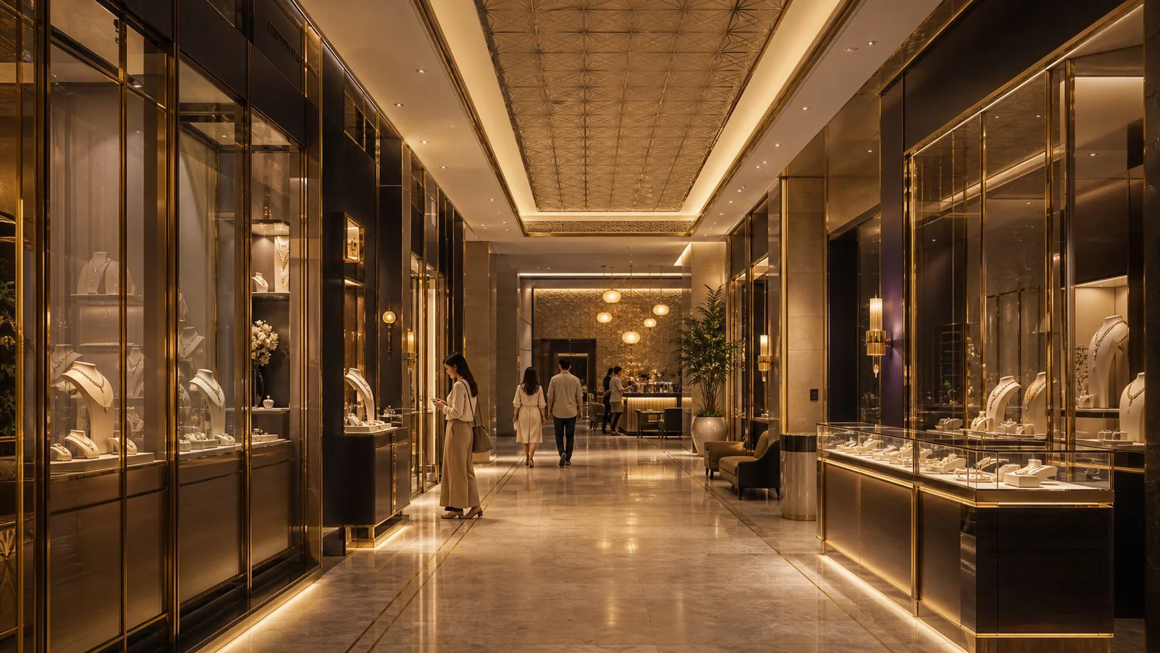 Ground floor jewellery gallery