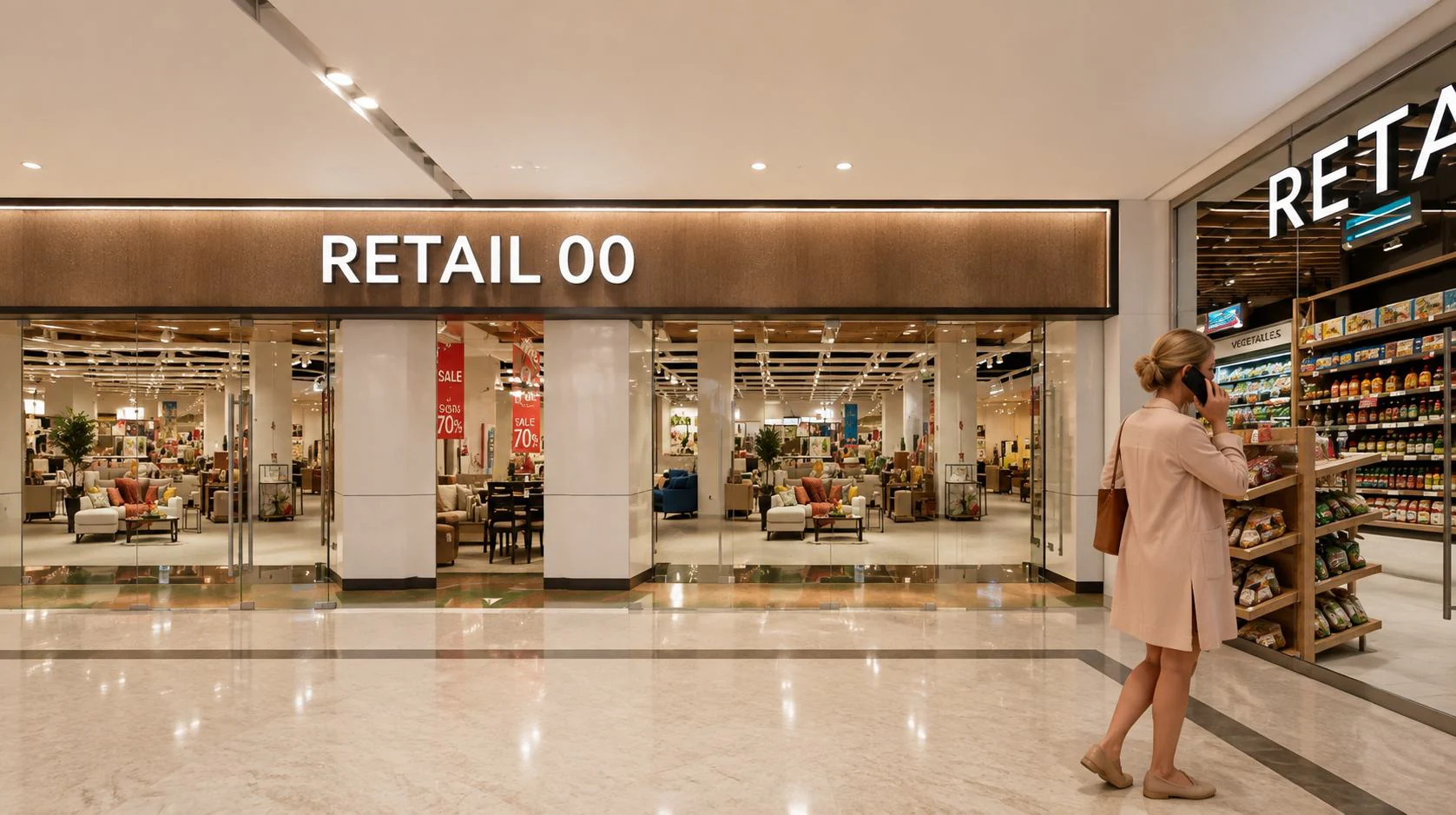 Retail and tenant mix